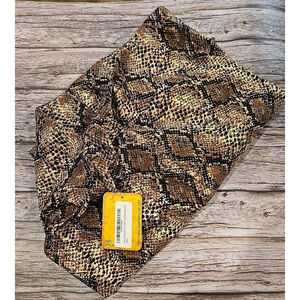 Hybrid & Co Women's Super Comfy Stretch Pull On Pants Snake Skin Pattern 2X (137